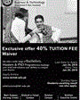 Admission notice for Institute Of Business And Technology Karachi