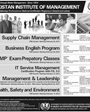 Admission notice for Pakistan Institute of Management Karachi