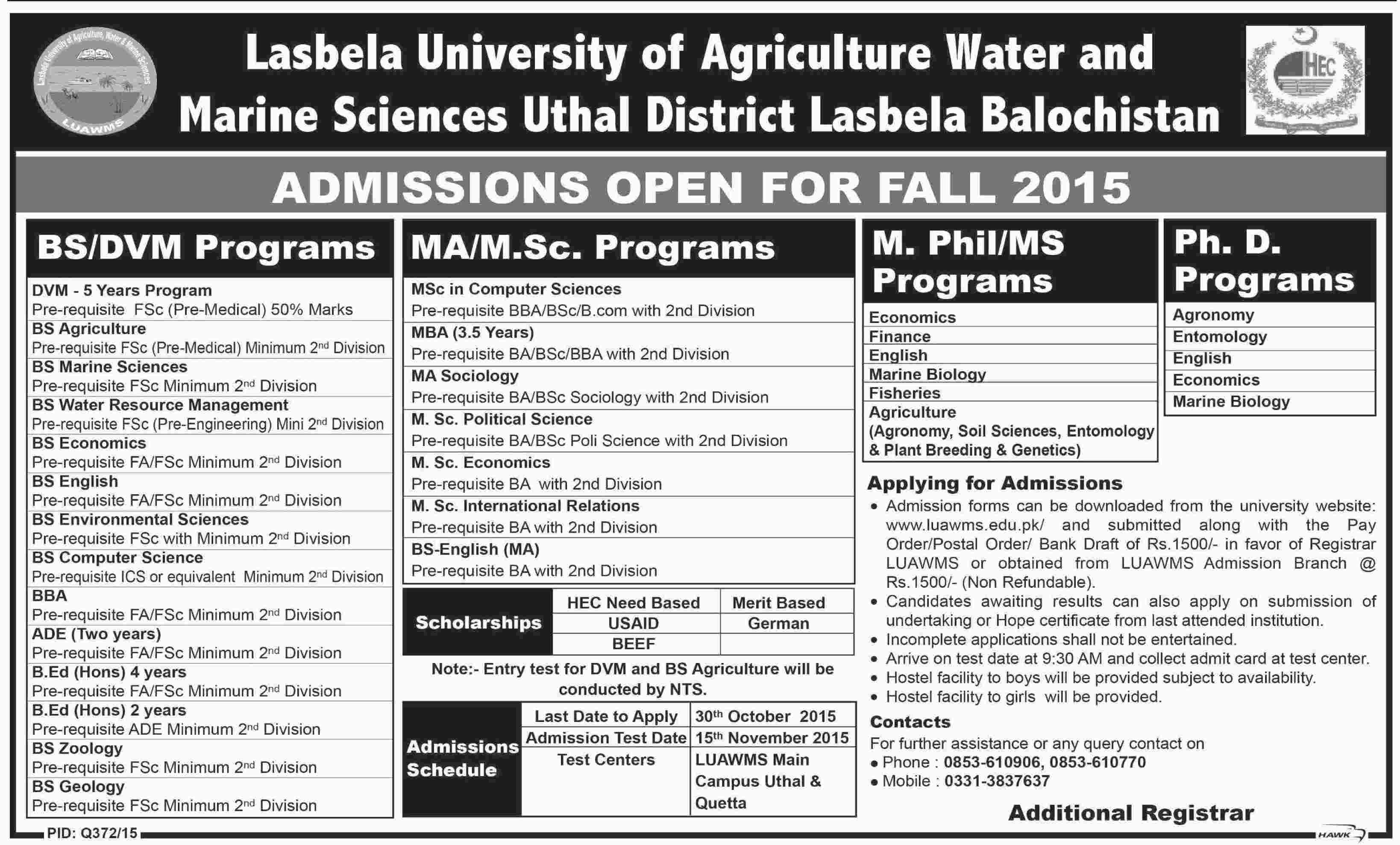 Admission Image