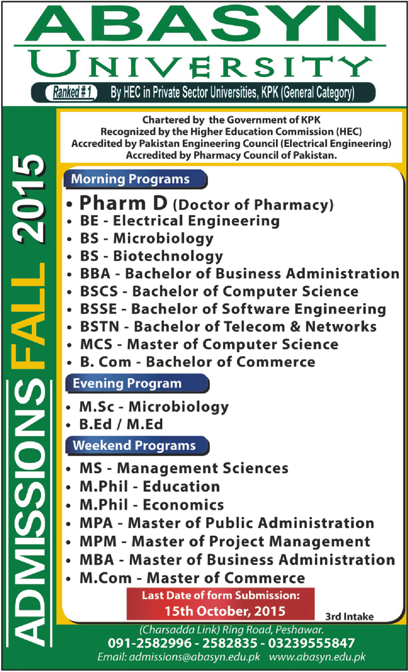 Admission Image