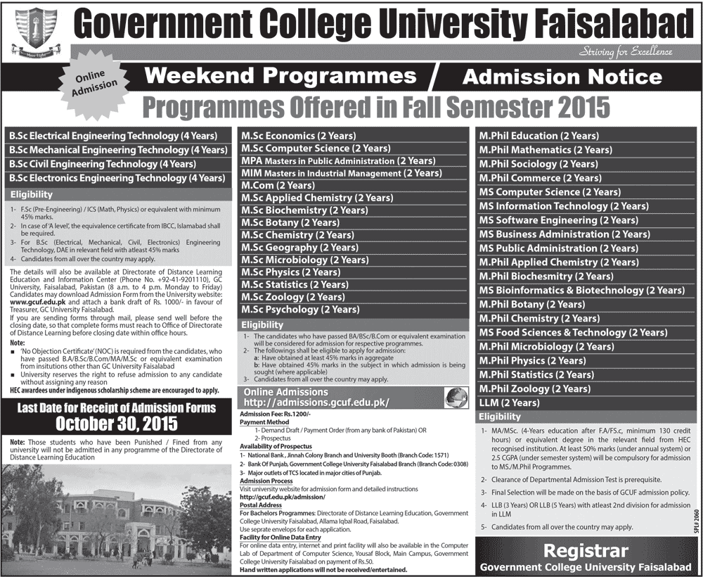 Admission Image