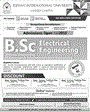 Admission notice for Riphah International University