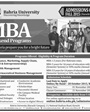 Admission notice for Bahria University Karachi