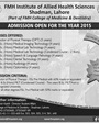 Admission Image
