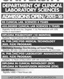Admission notice for Ziauddin University Karachi