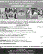 Admission notice for Lawrence College Ghora Gali Murree