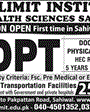 Admission notice for The Limit Group of Colleges Sahiwal
