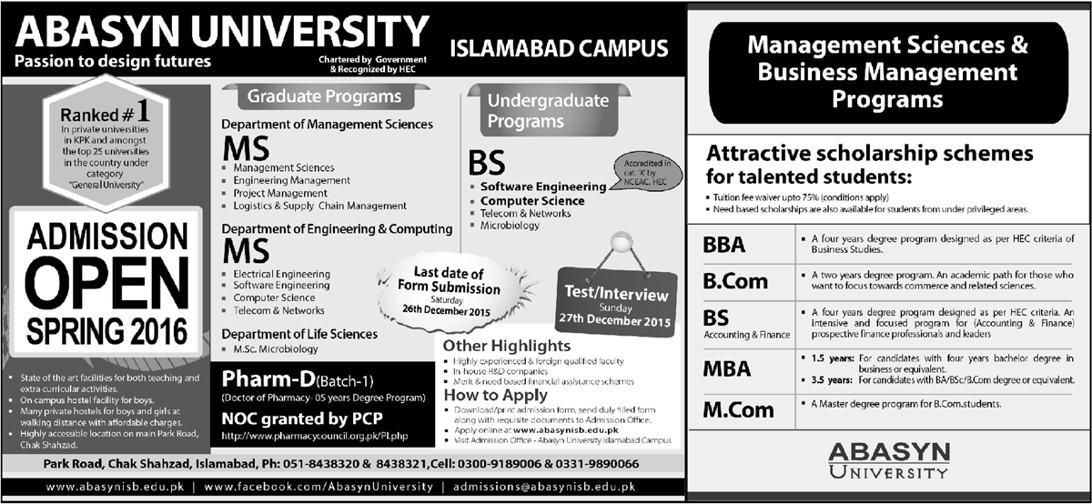 Admission Image