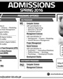 Admission notice for Shaheed Zulfiqar Ali Bhutto Institute of Science and Technology Karachi