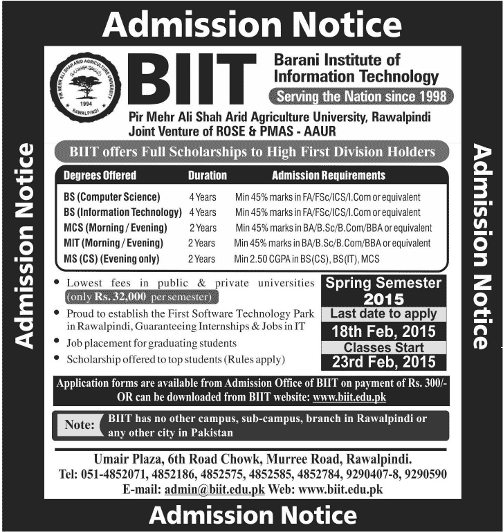 Admission Image