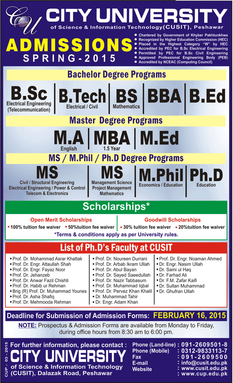 Admission Image