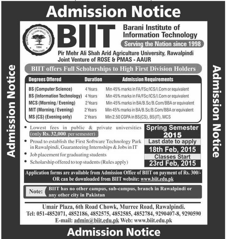 Admission Image