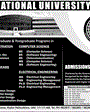 Admission notice for Iqra National University (Inu) Peshawar