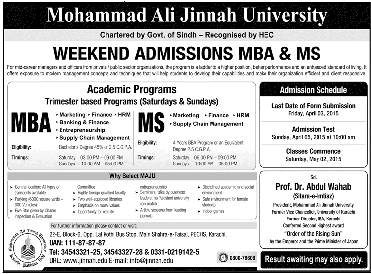 Admission Image