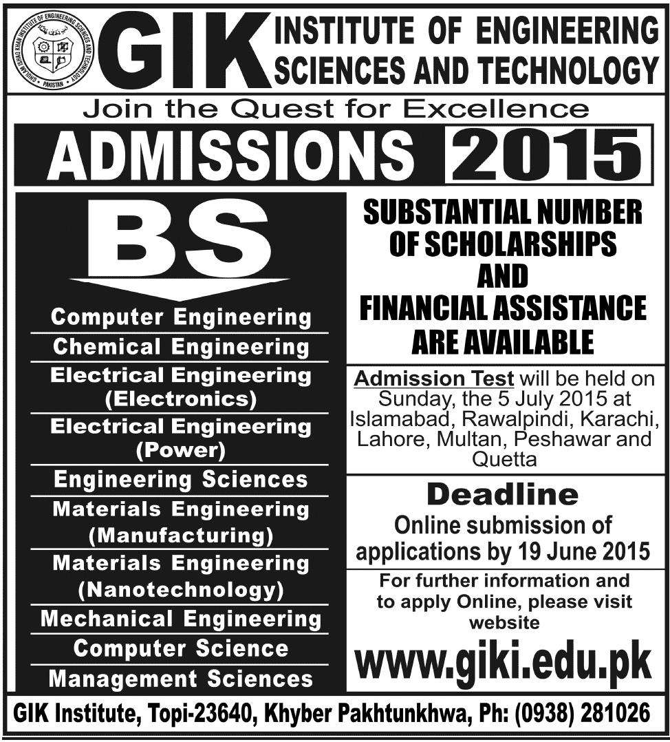 Admission Image