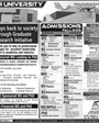 Admission notice for Air University