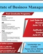 Admission notice for Institute Of Business Management (IOBM) Karachi