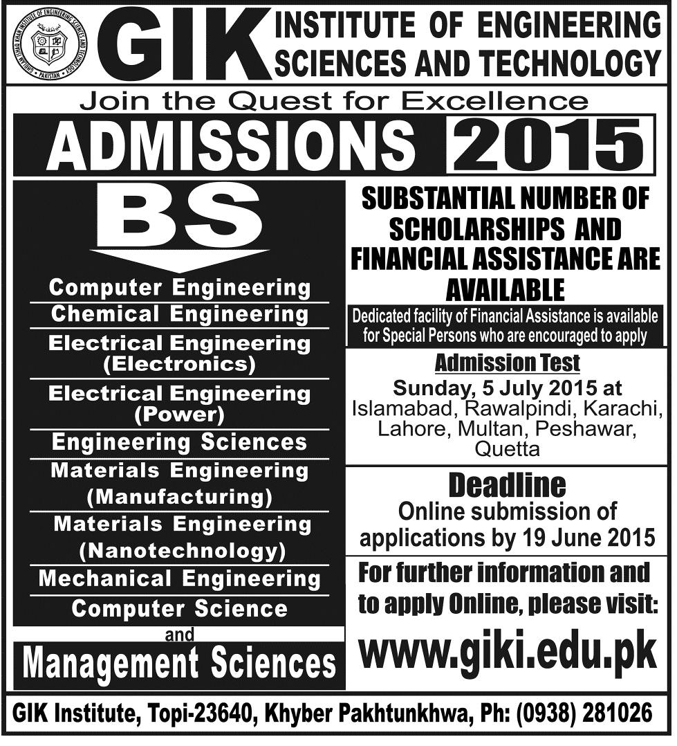 Admission Image