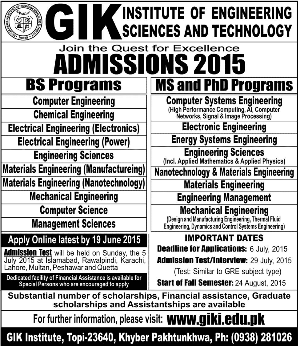 Admission Image