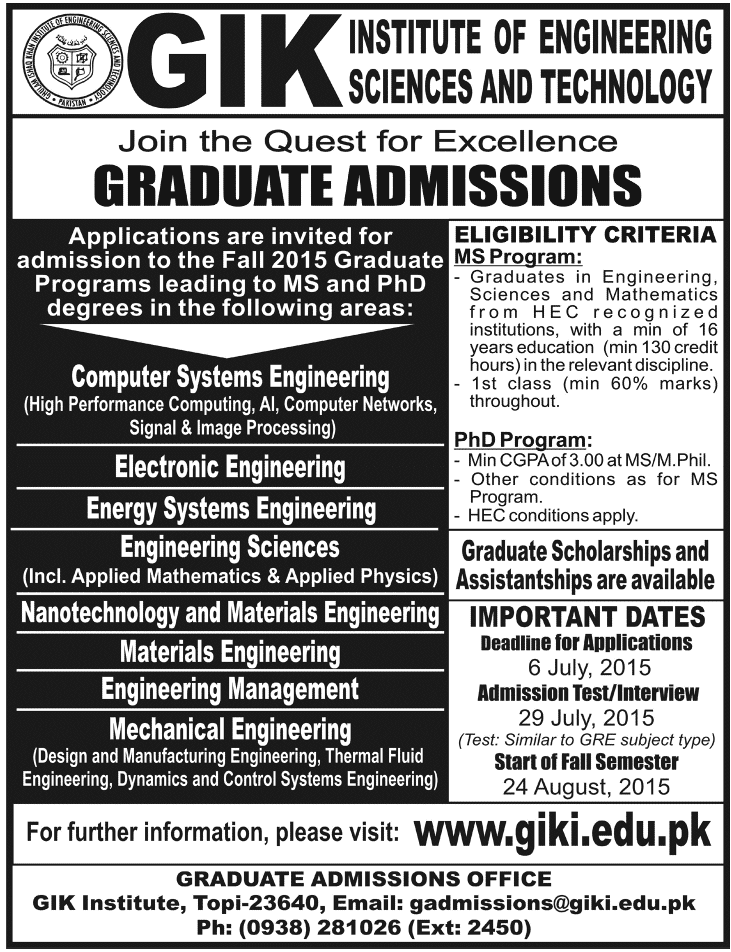 Admission Image