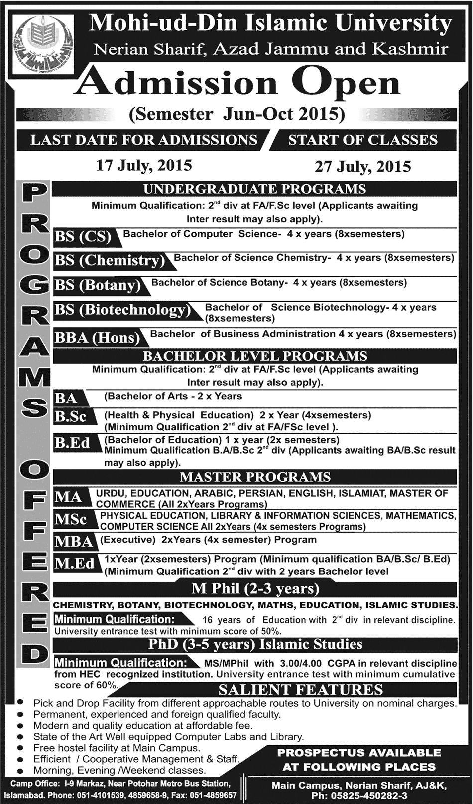 Admission Image