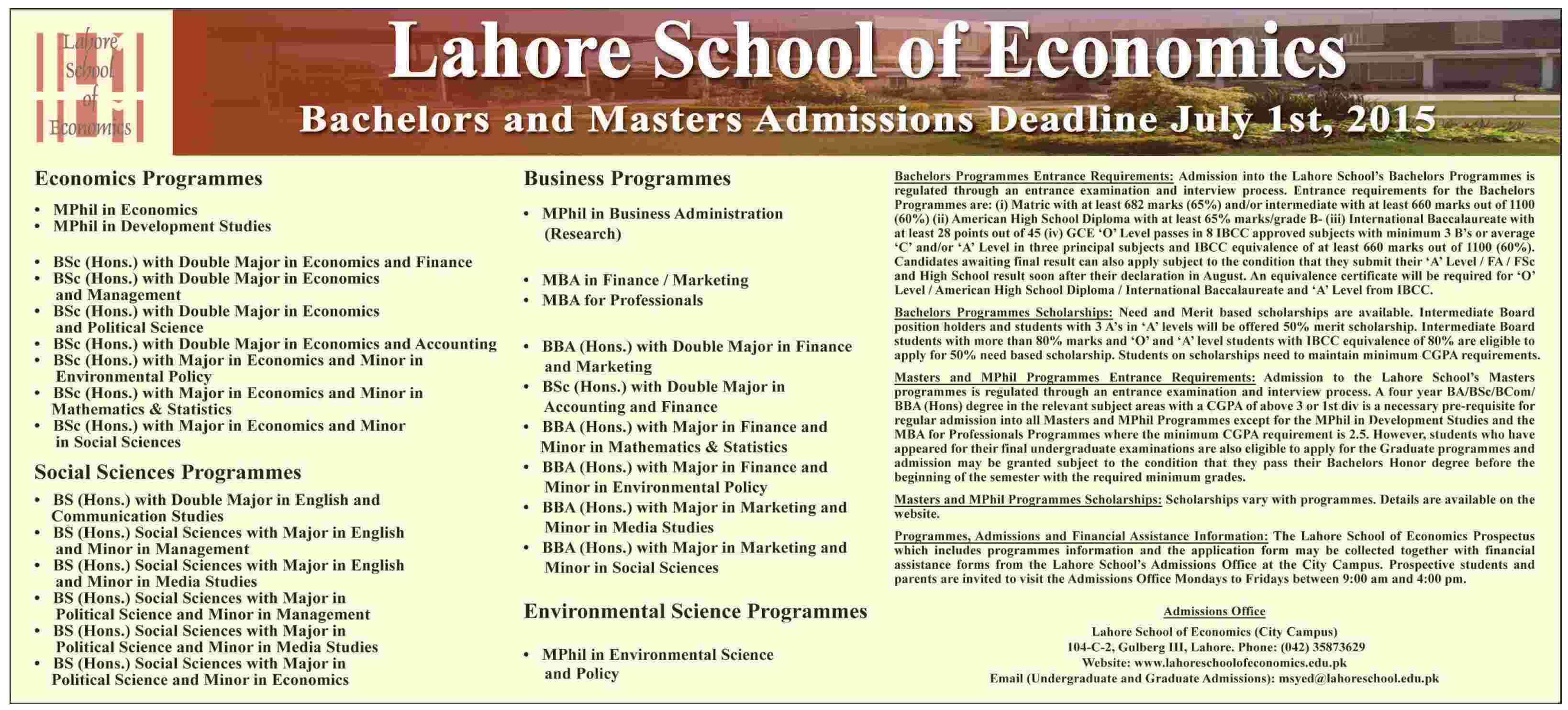 Admission Image