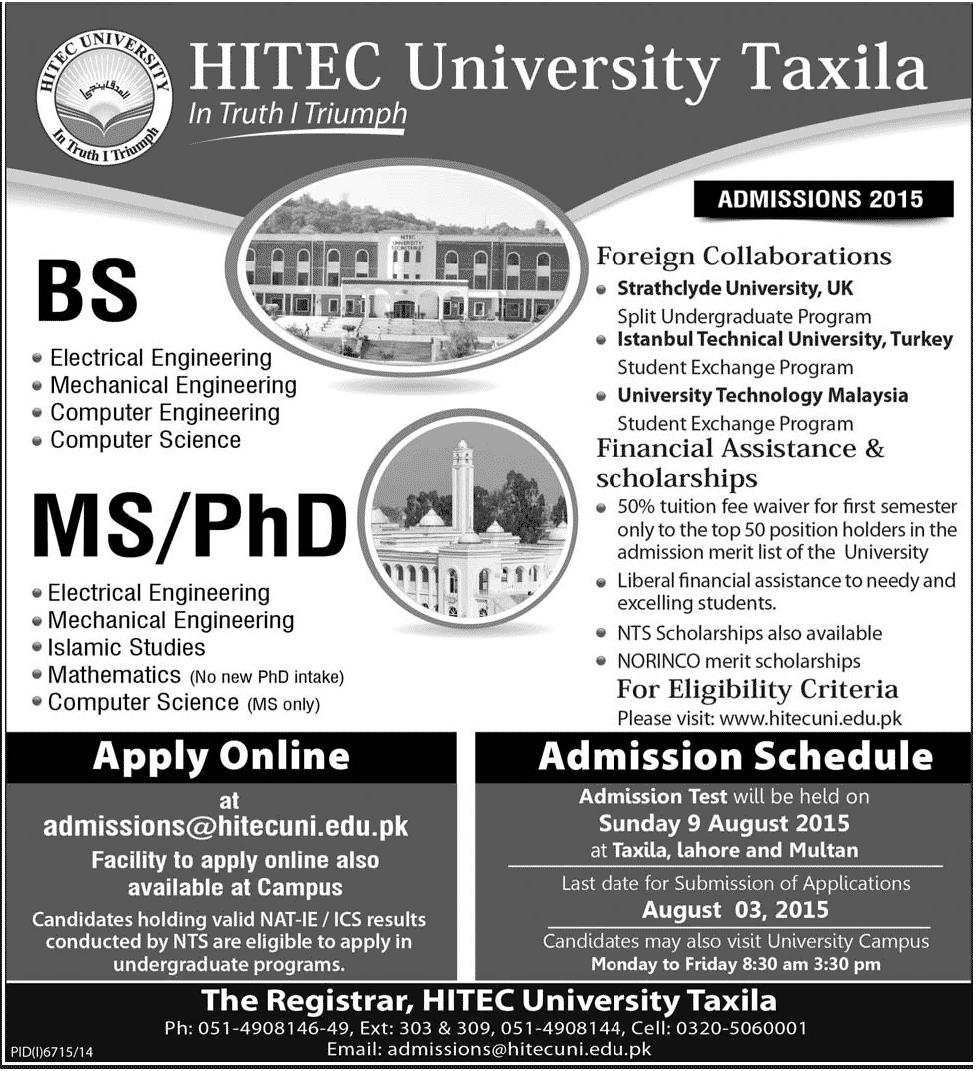 Admission Image