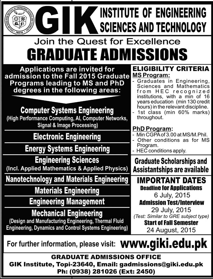 Admission Image