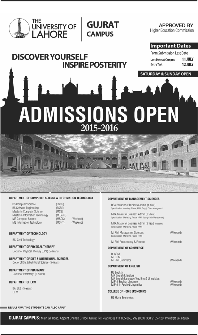 Admission Image