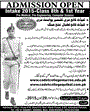 Admission notice for Cadet College Murree