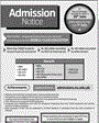 Admission notice for National University of Computer & Emerging Sciences Karachi