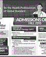 Admission notice for Shifa Tameer-E-Millat University (Stmu) Islamabad