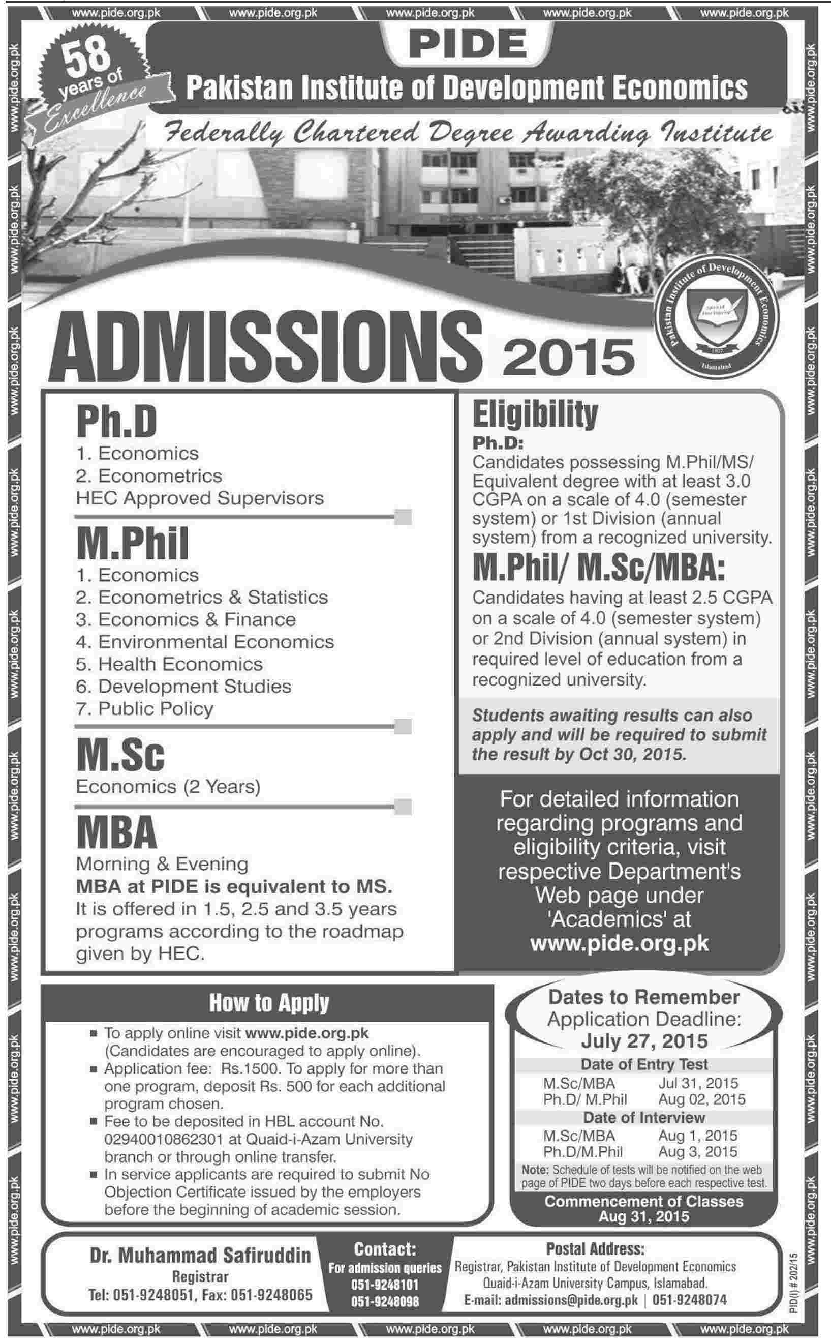 Admission Image