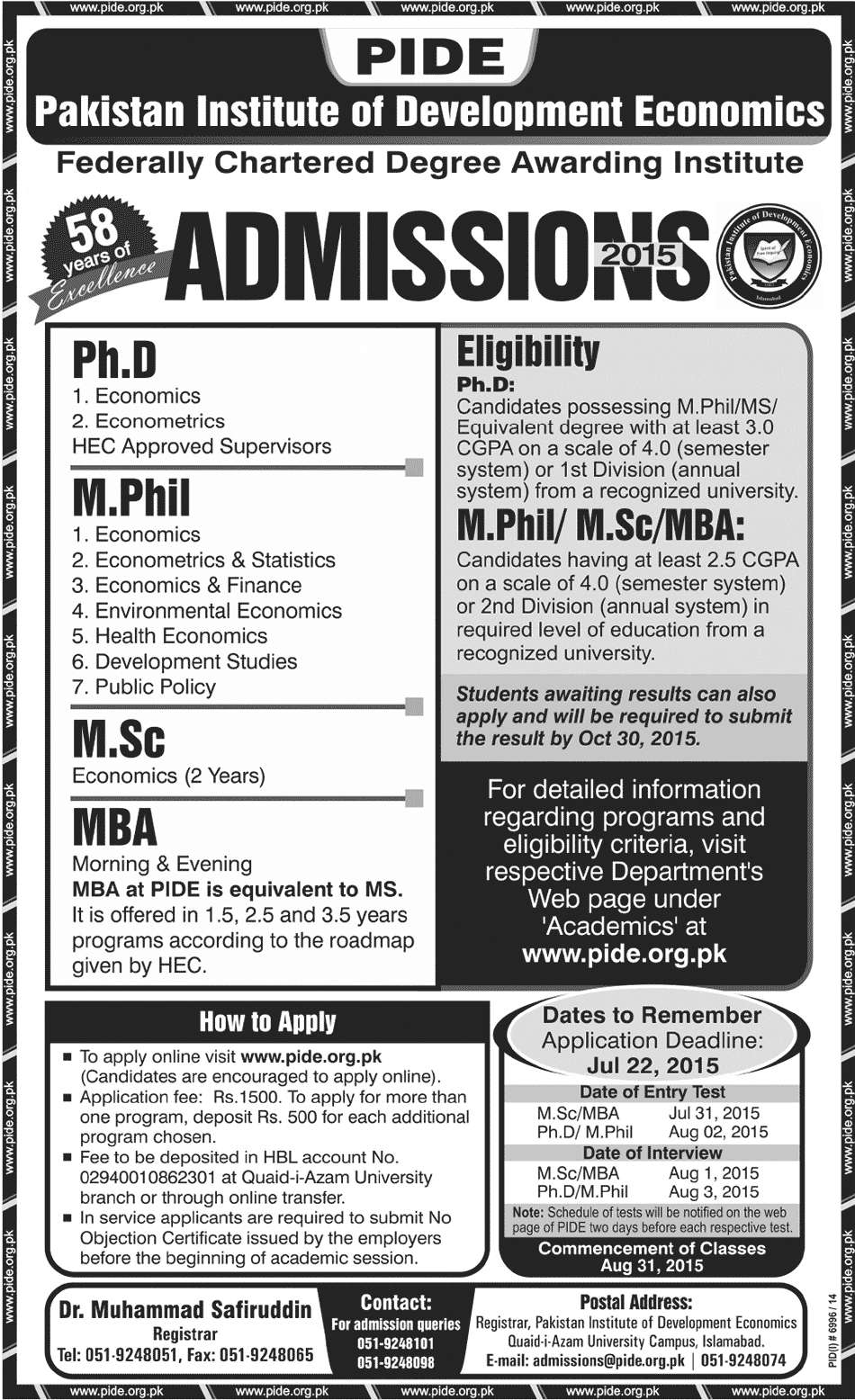 Admission Image