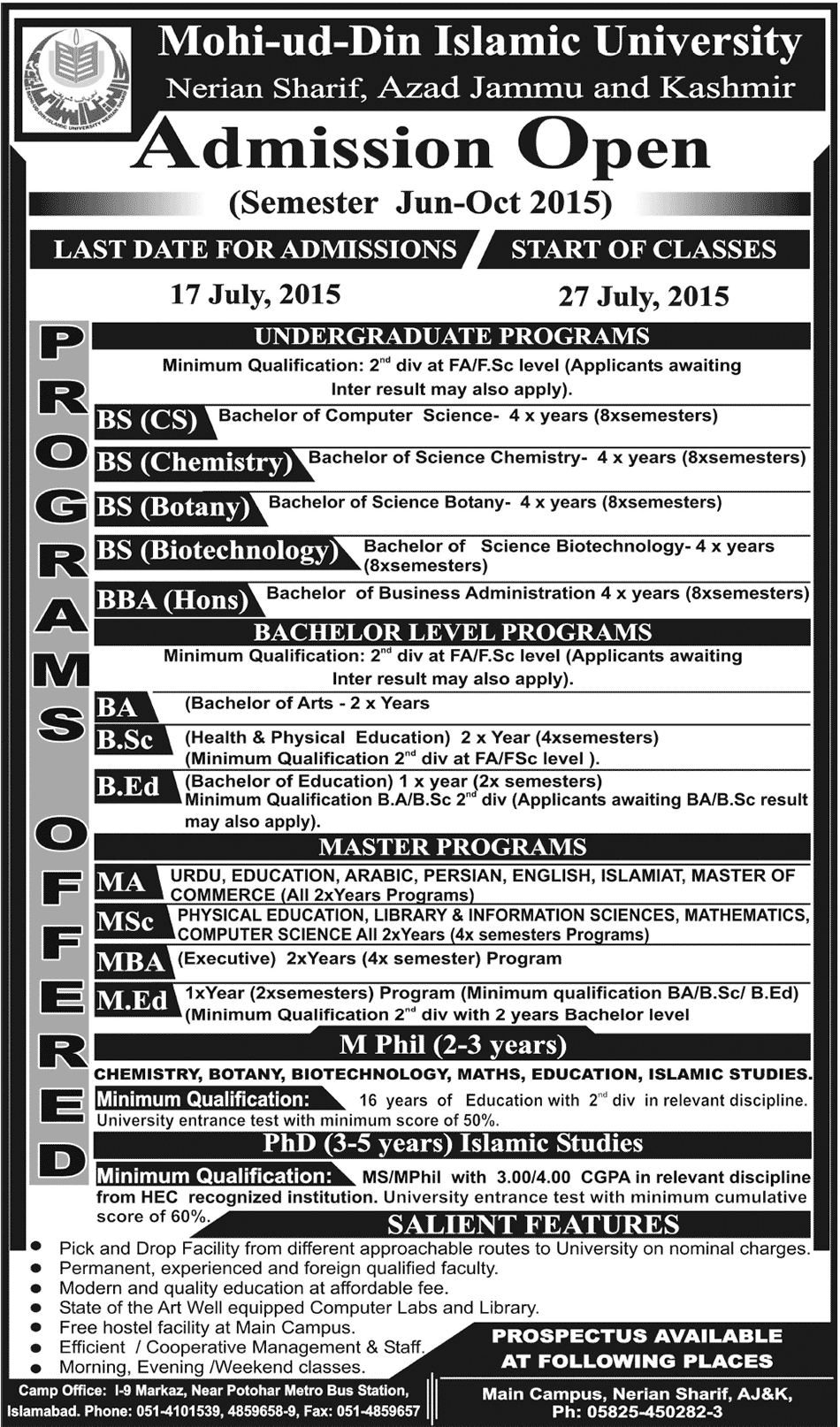 Admission Image