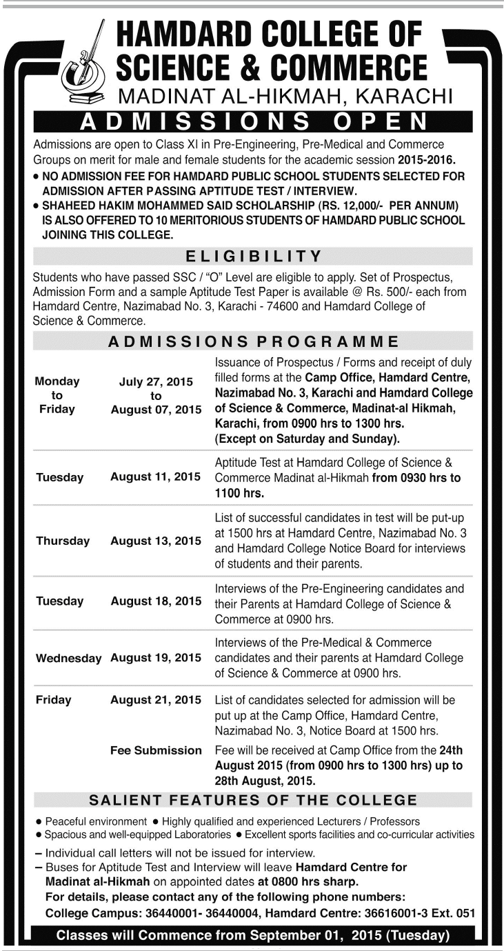 Admission Image