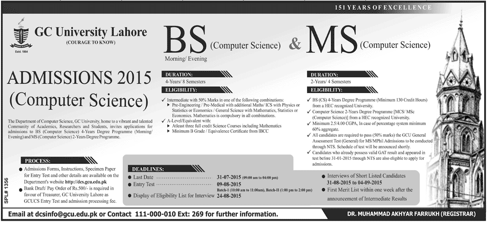 Admission Image