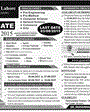 Admission notice for Government College University Gcu Lahore