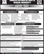 Admission notice for Shaheed Zulfiqar Ali Bhutto Medical University Islamabad
