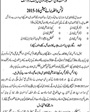 Admission notice for Govt College of Technology Attock