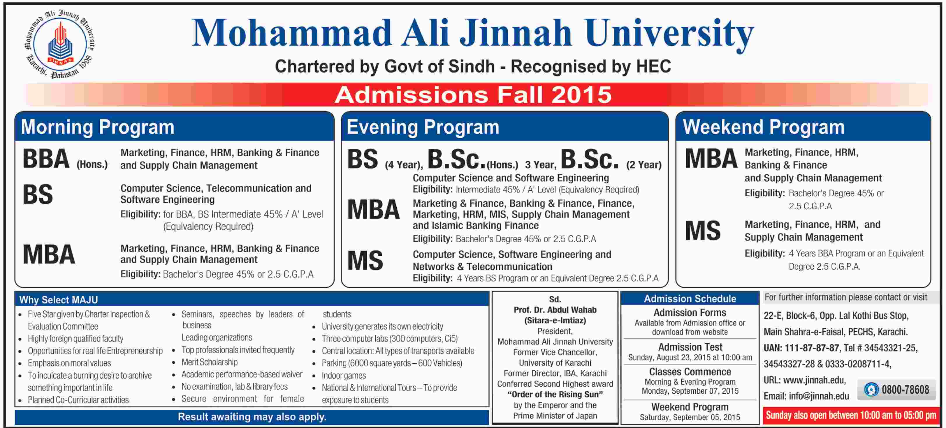 Admission Image