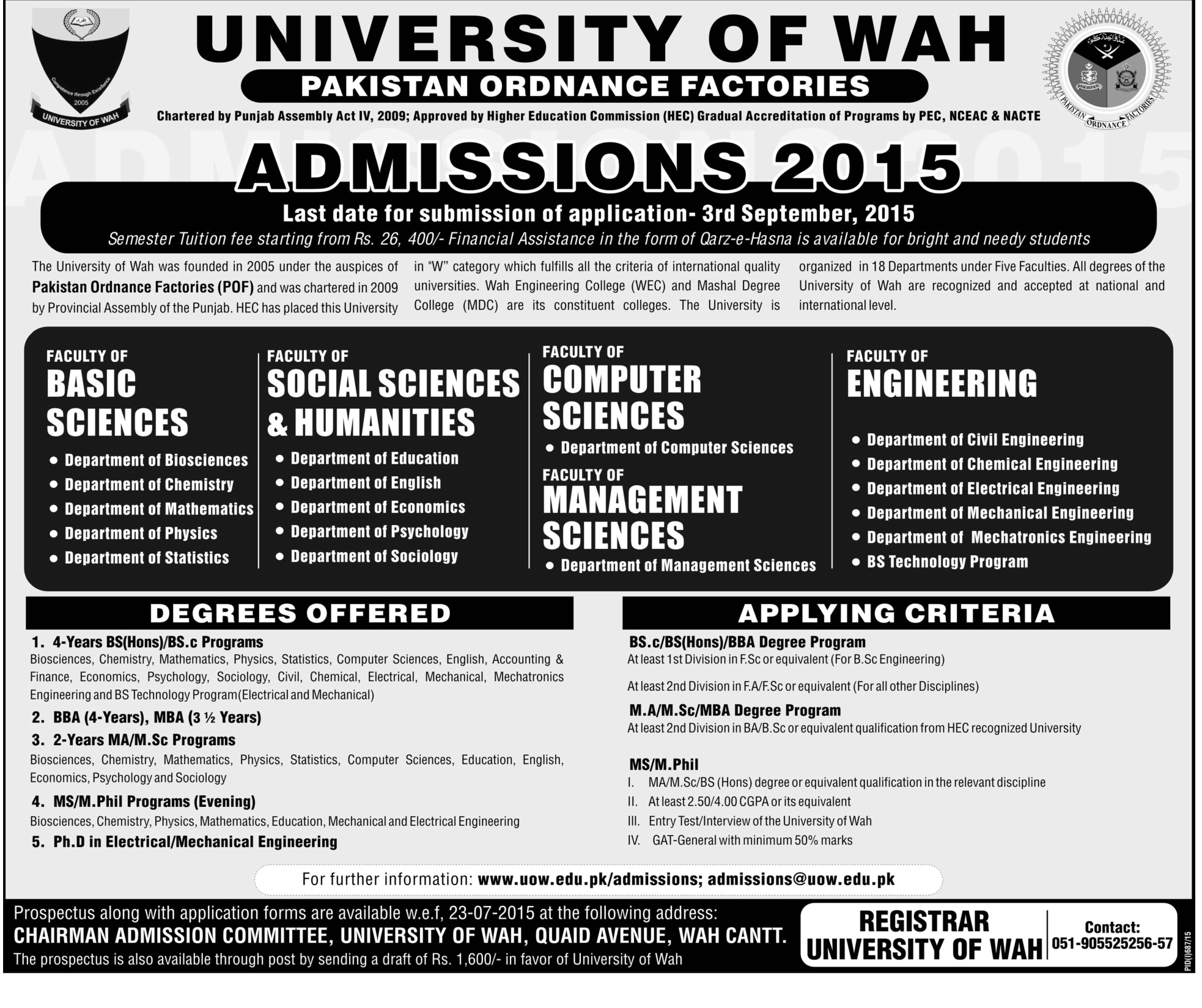 Admission Image
