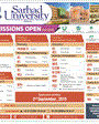 Admission notice for Sarhad University