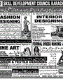 Admission notice for Skill Development Council Karachi