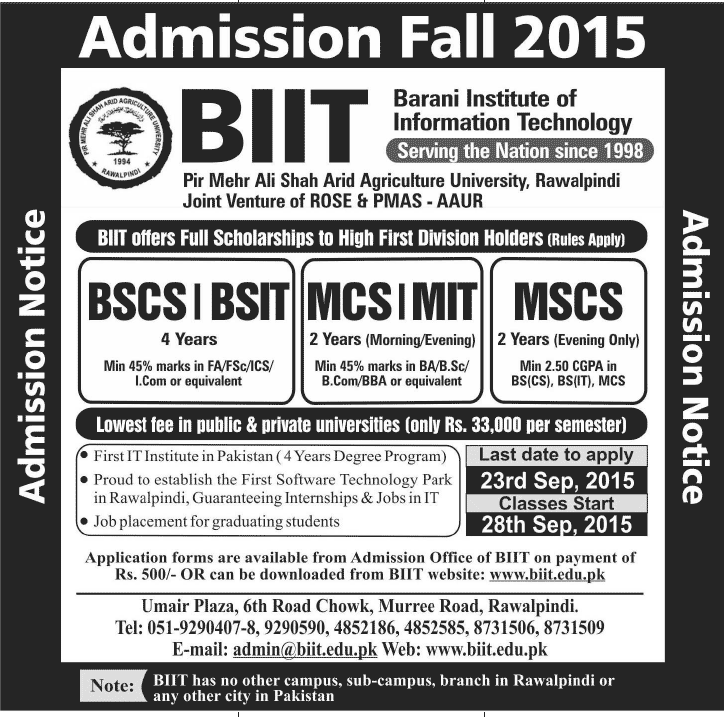 Admission Image