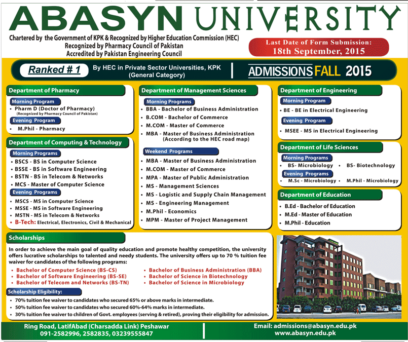 Admission Image