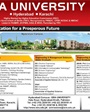 Admission notice for Isra University Hyderabad