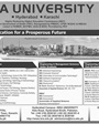 Admission notice for Isra University Hyderabad