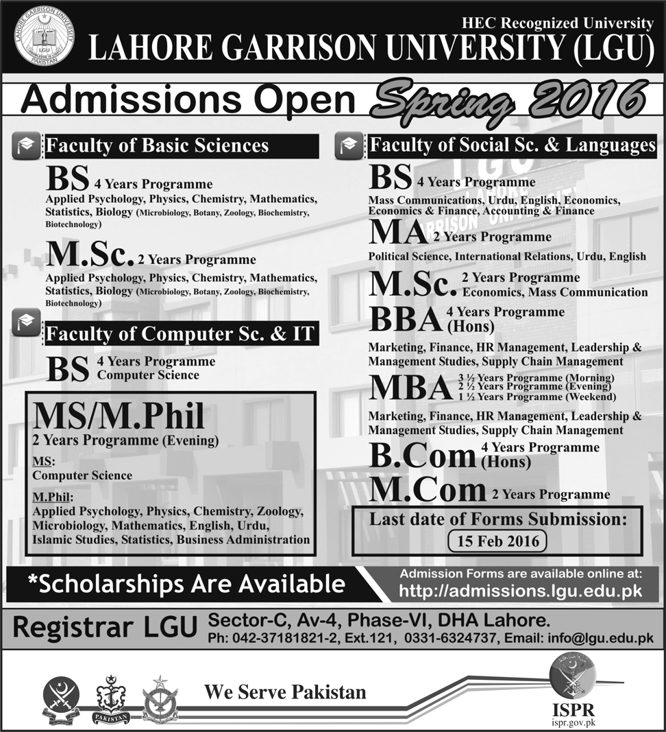 Admission Image