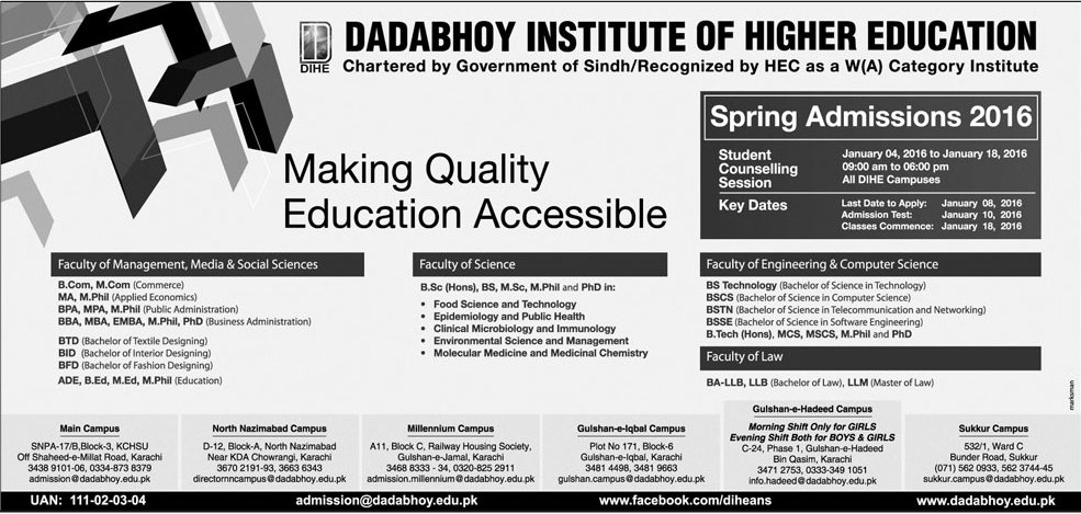 Admission Image